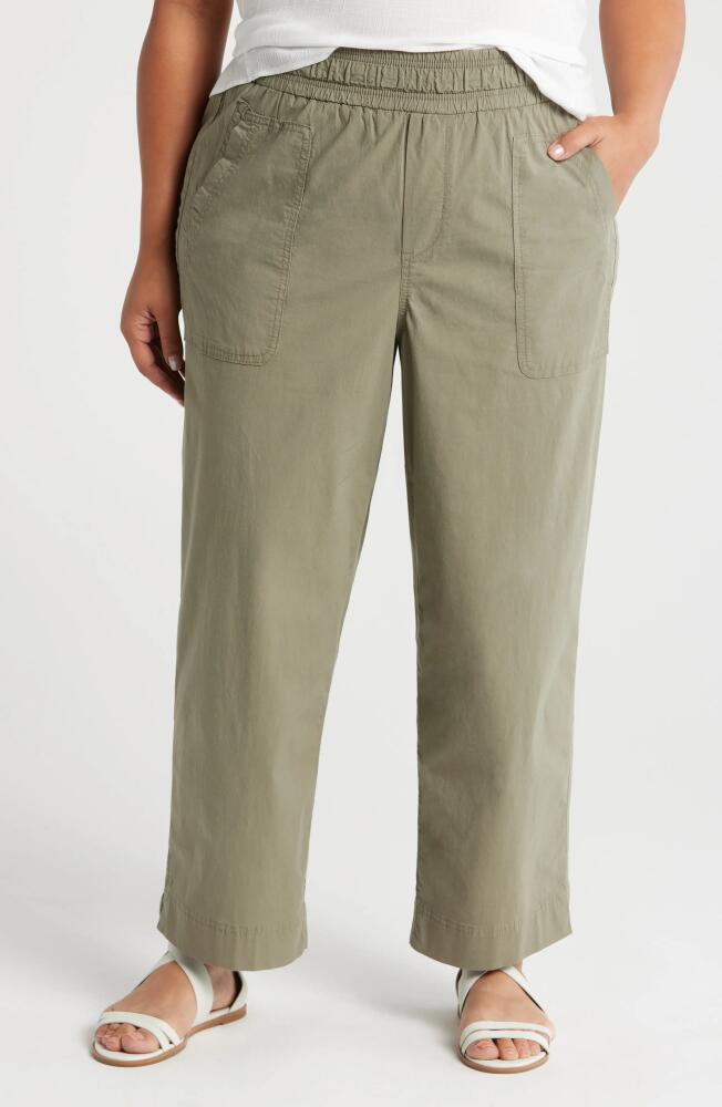 Wit & Wisdom Skyrise Patch Pocket Straight Leg Pants in Laurel Oak Cover