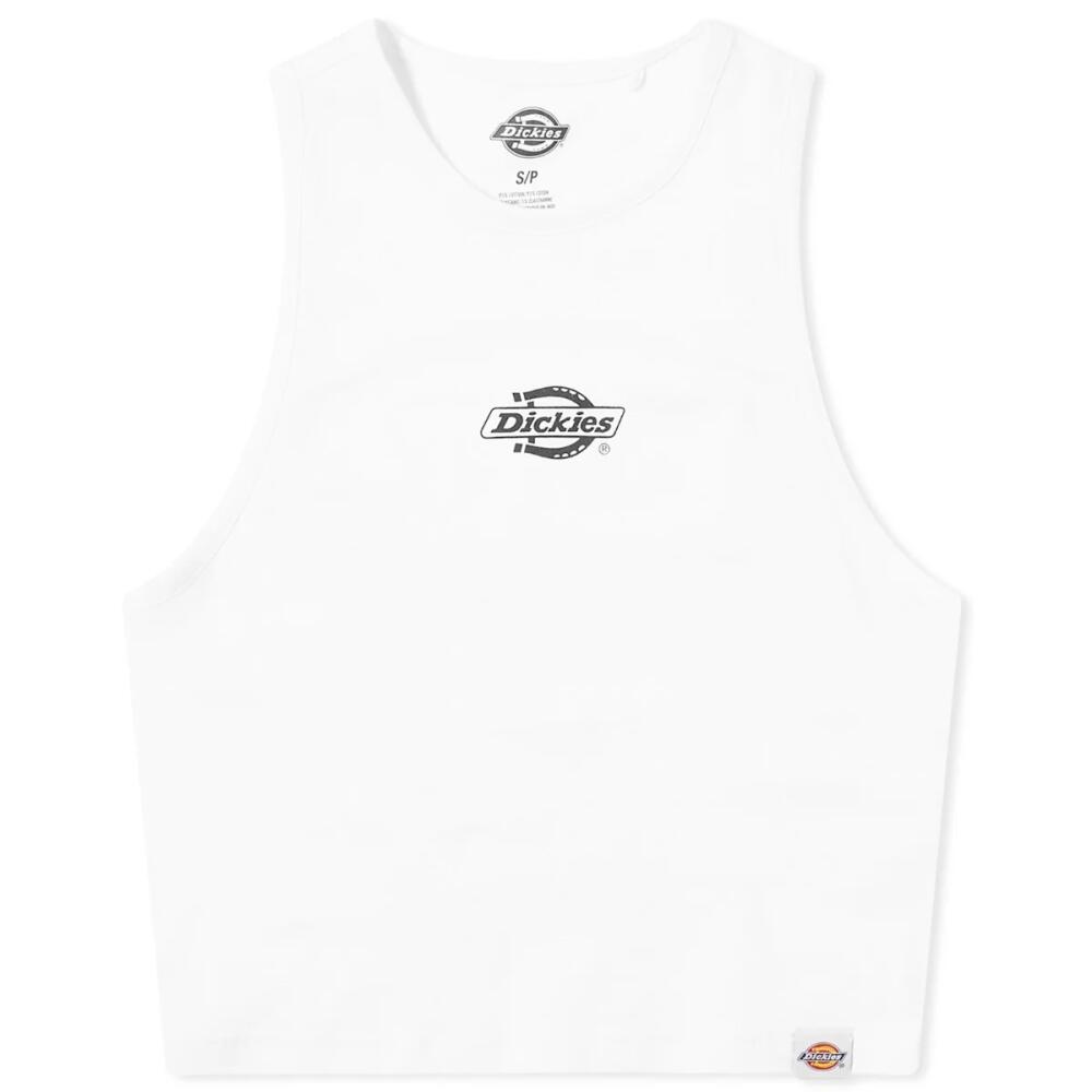 Dickies Women's Powers Vest in White Cover