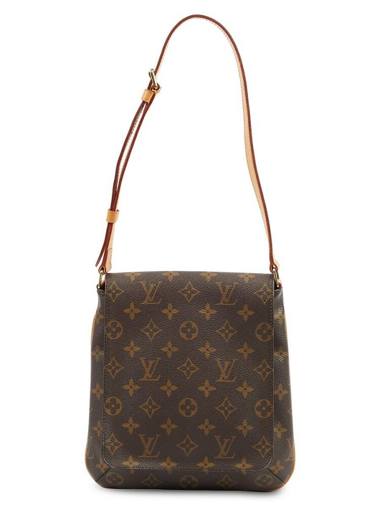 Louis Vuitton Women's Monogram Coated Canvas Shoulder Bag - Brown Cover