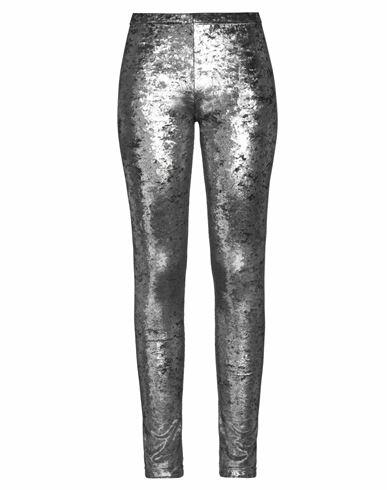 Junya Watanabe Woman Leggings Silver Polyester, Nylon, Polyurethane Cover