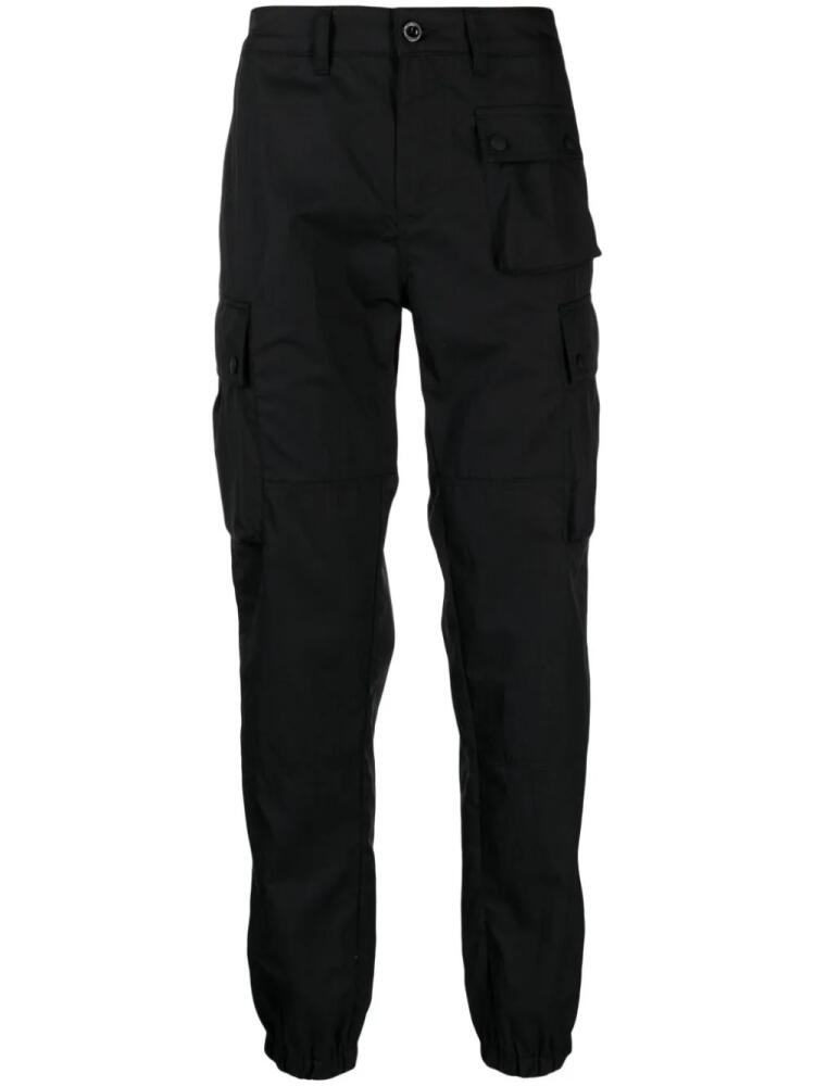 Belstaff straight-leg cargo trousers - Black Cover