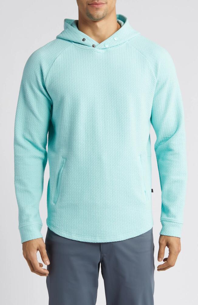 Swannies Camden Hoodie in Aqua Cover