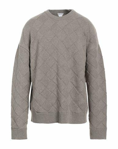 Bottega Veneta Man Sweater Khaki Wool, Polyamide, Elastane Cover