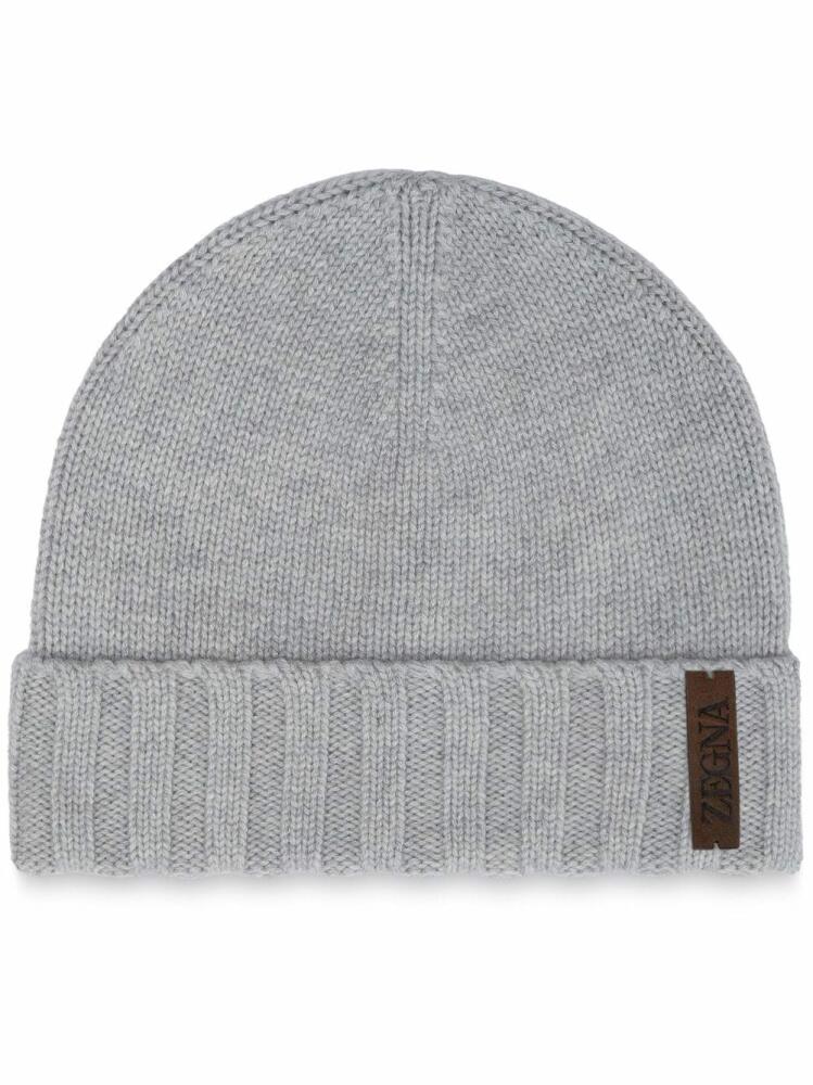 Zegna Oasi cashmere beanie - Grey Cover