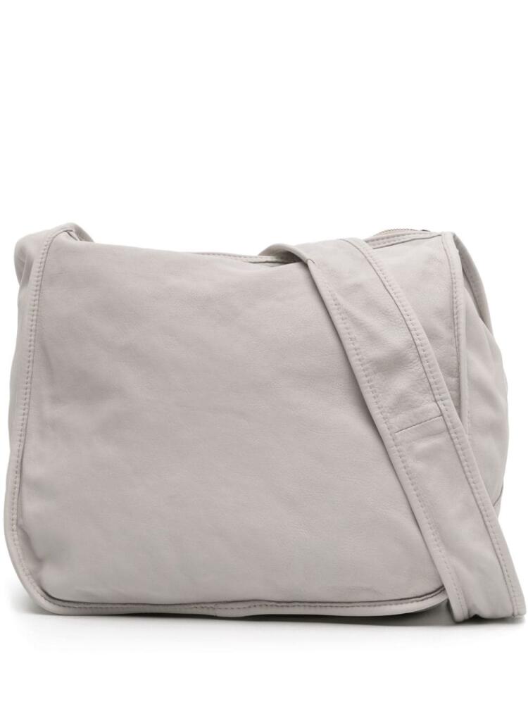 Guidi leather crossbody bag - Grey Cover