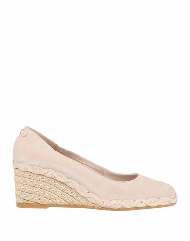 Ferragamo Woman Espadrilles Light pink Calfskin Cover