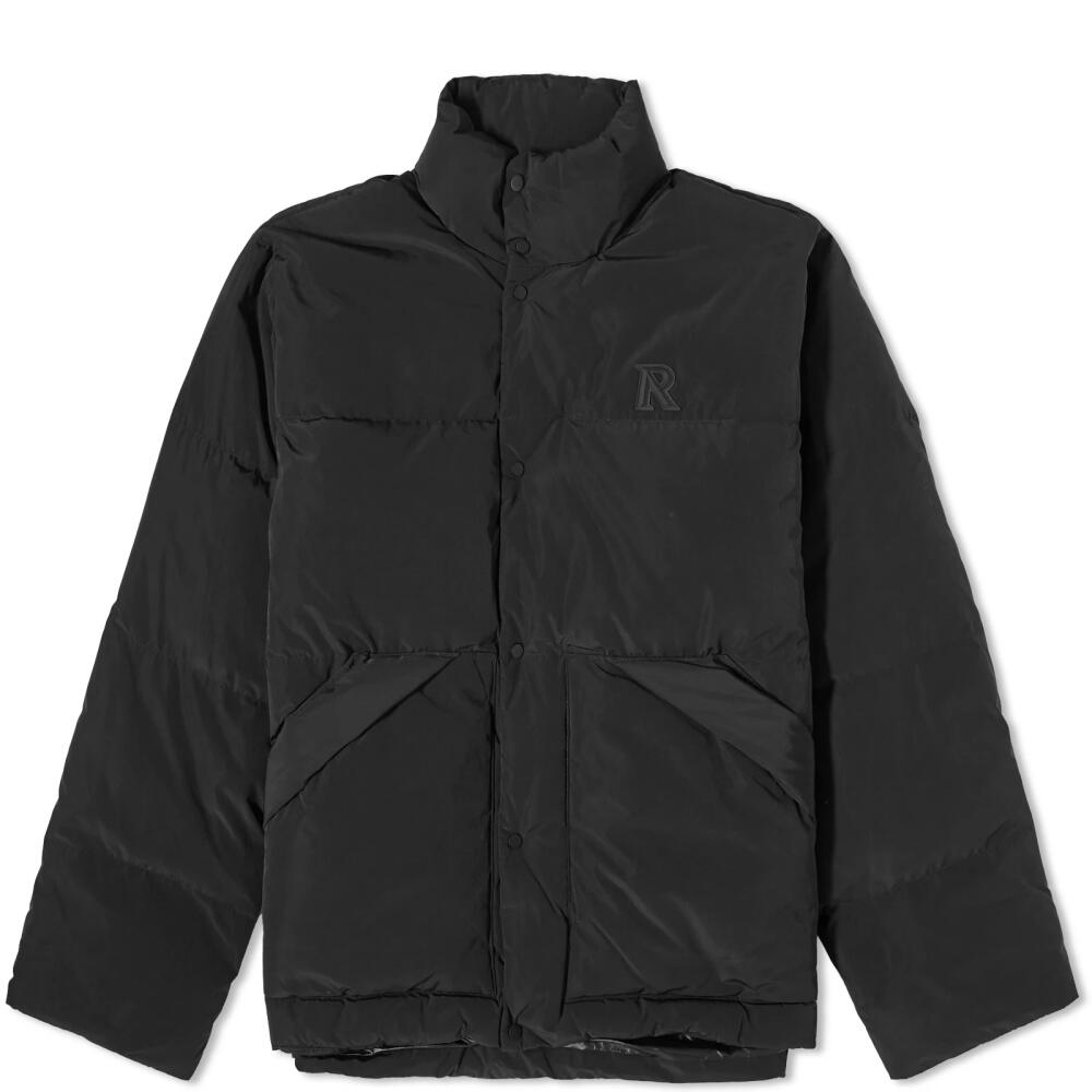 Represent Men's Puffer Jacket in Black Cover