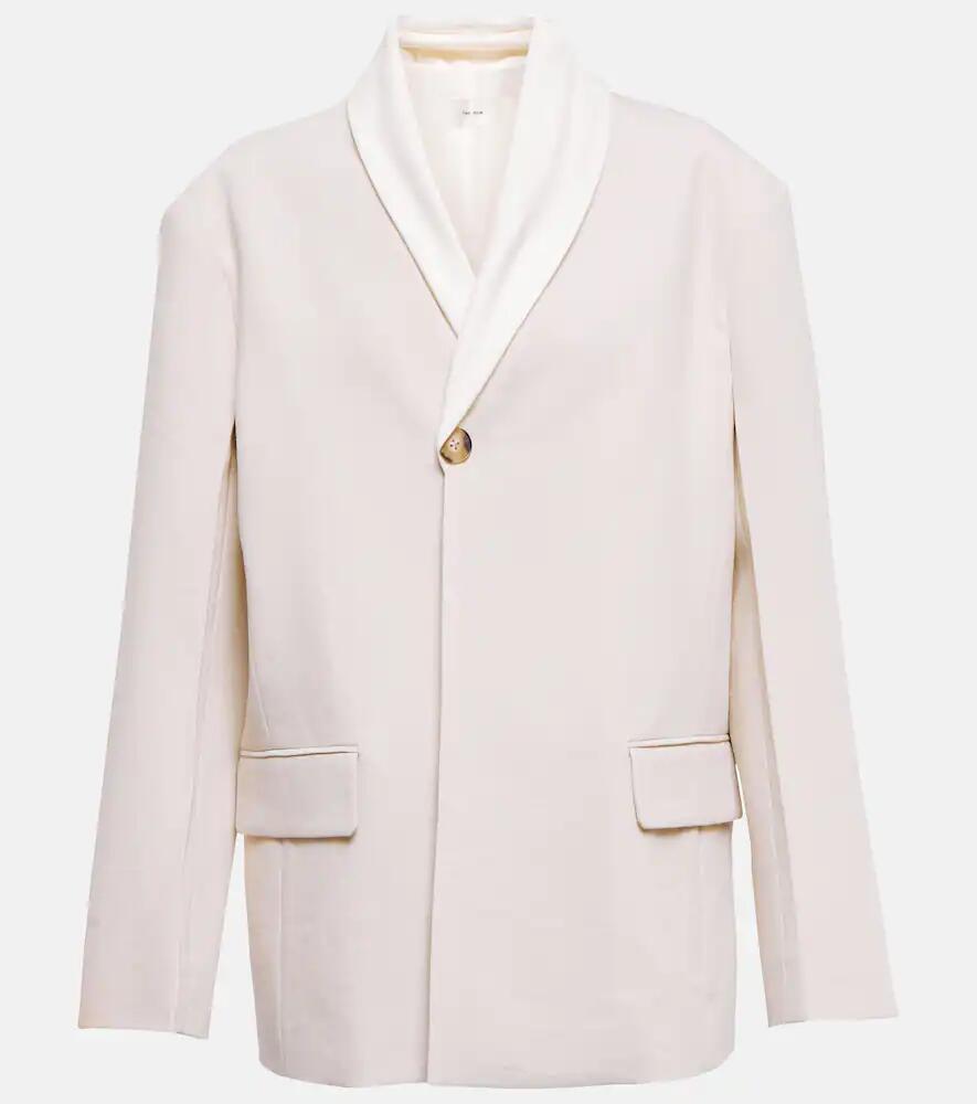 The Row Jeanette virgin wool and silk blazer Cover