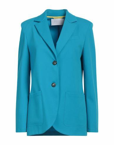 Harris Wharf London Woman Blazer Azure Viscose, Polyamide, Elastane Cover