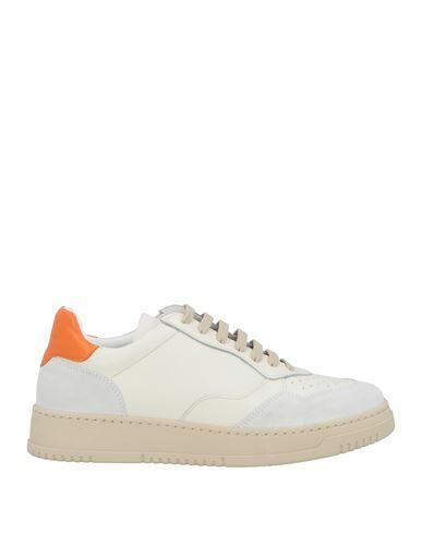 Buscemi Man Sneakers Ivory Leather Cover