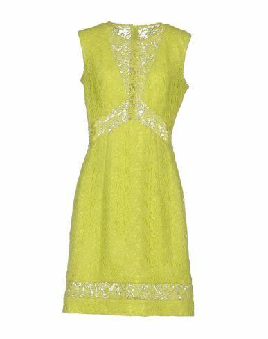 Ermanno Scervino Woman Mini dress Acid green Polyester, Polyamide, Elastane Cover