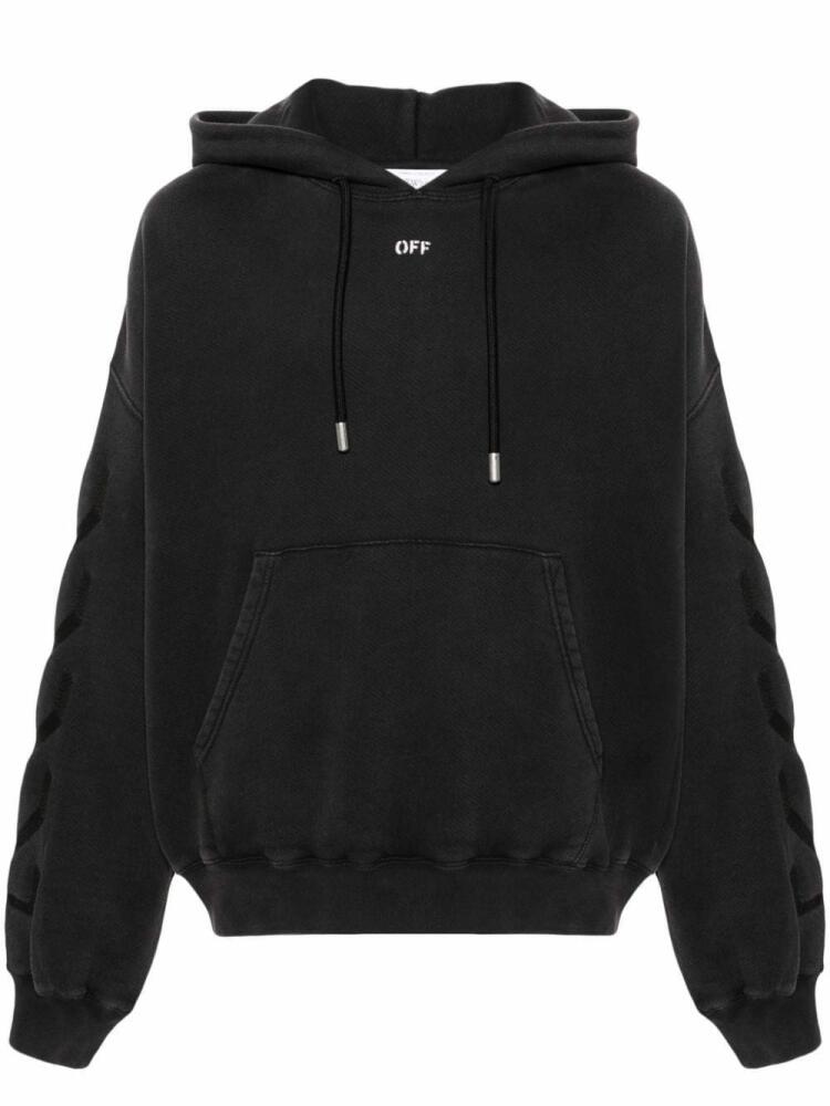 Off-White Matthew cotton hoodie - Black Cover