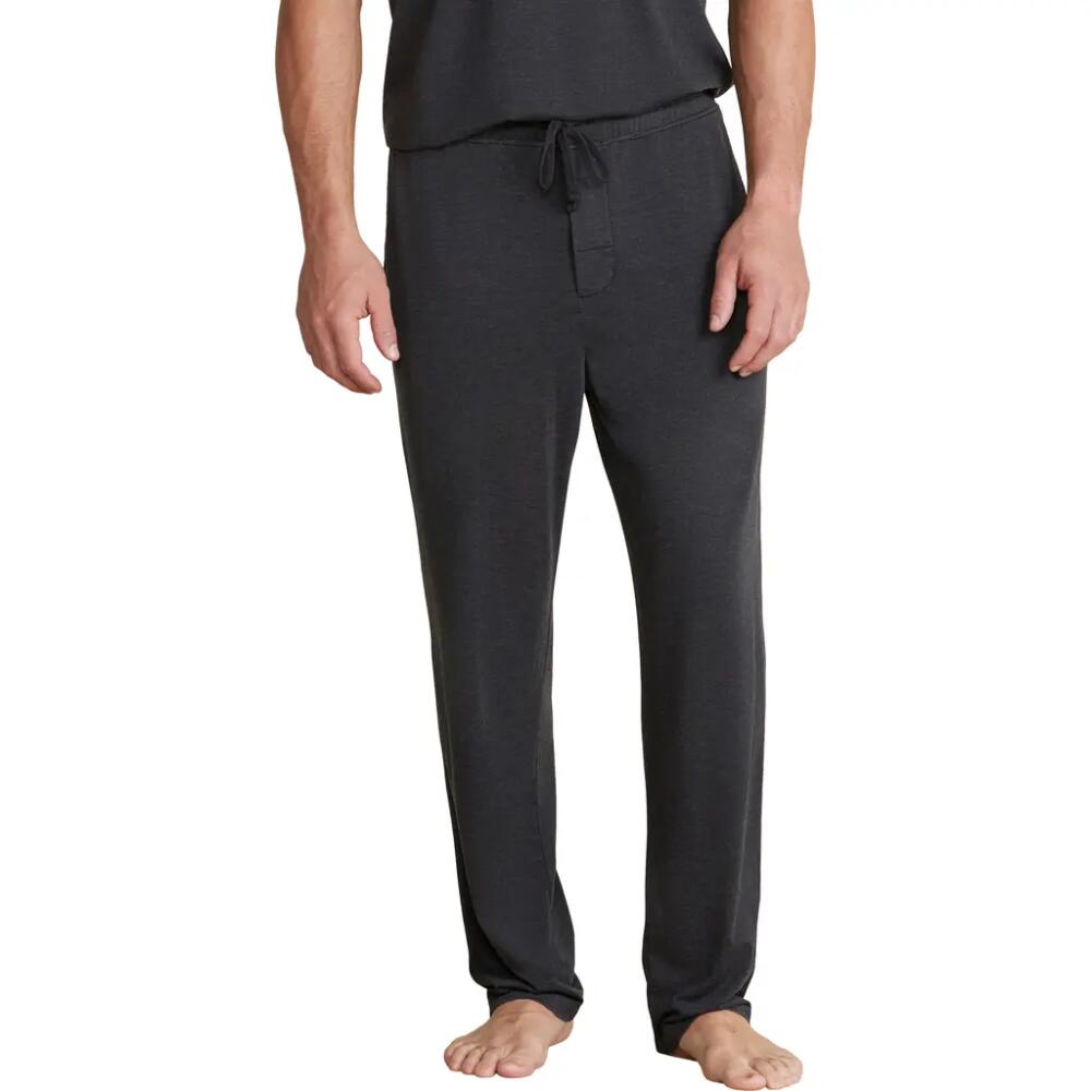 barefoot dreams Malibu Collection® Pigment Wash Lounge Pants in Black Cover