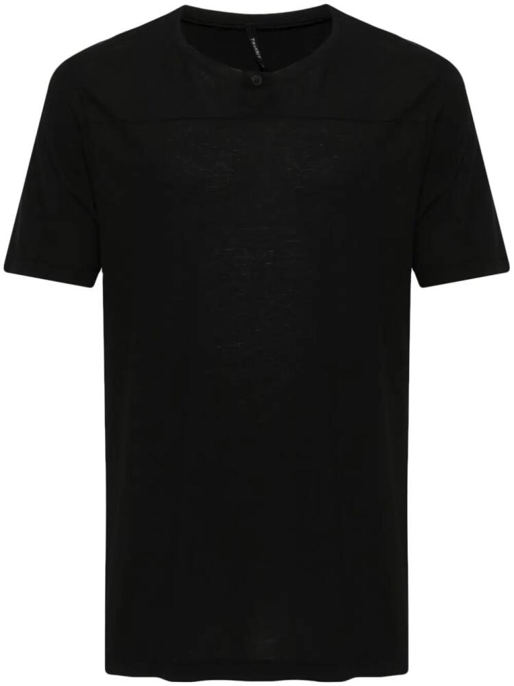 Transit stitched detailed t-shirt - Black Cover