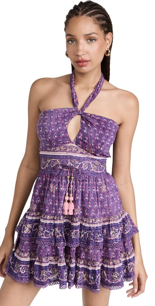 Bell Ariel Mini Dress Purple Print Cover