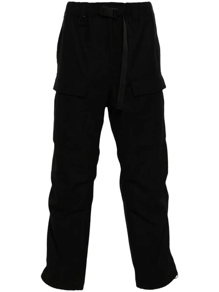 Y-3 flannel cargo trousers - Black Cover