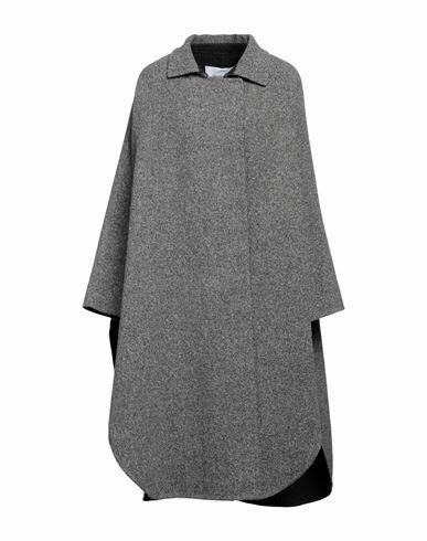 Fabiana Filippi Woman Cape Grey Virgin Wool, Merino Wool Cover