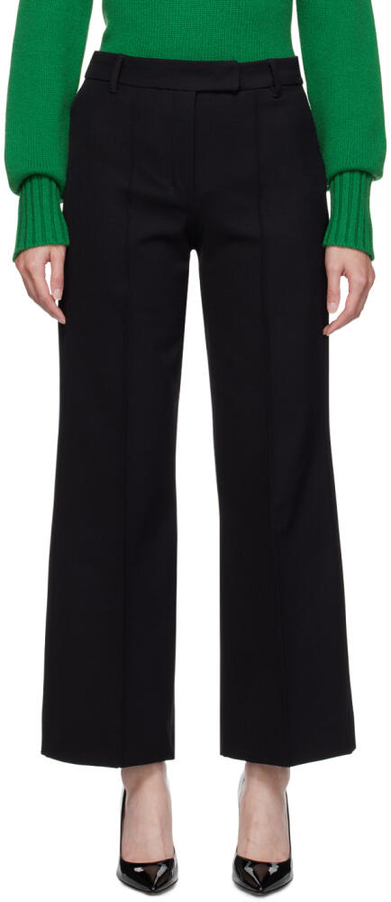 S Max Mara Black Fenice Trousers Cover