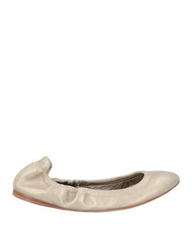 Ralph Lauren Collection Woman Ballet flats Platinum Soft Leather Cover