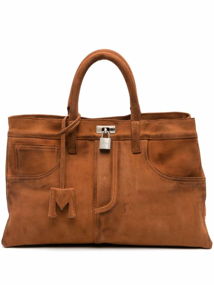 Medea Nina tote bag - Brown Cover