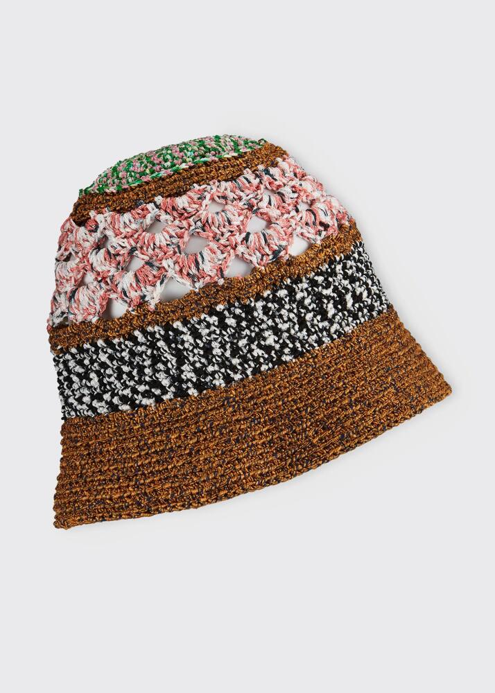 Missoni Mixed-Pattern Bucket Hat Cover