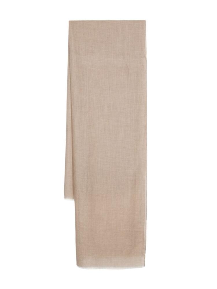 D4.0 fringed scarf - Neutrals Cover