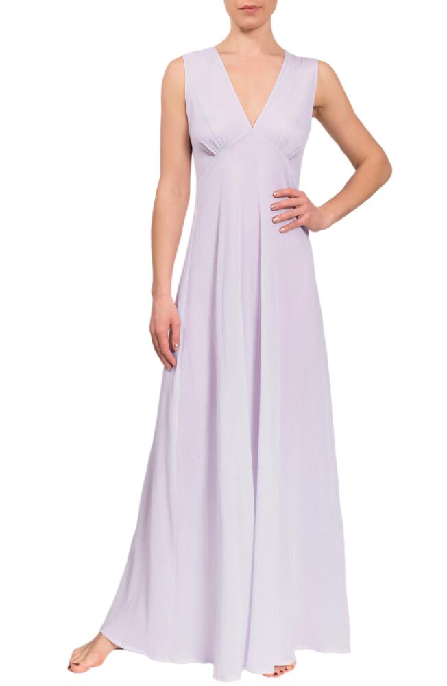 Everyday Ritual Amelia Long Nightgown in Lavender Cover