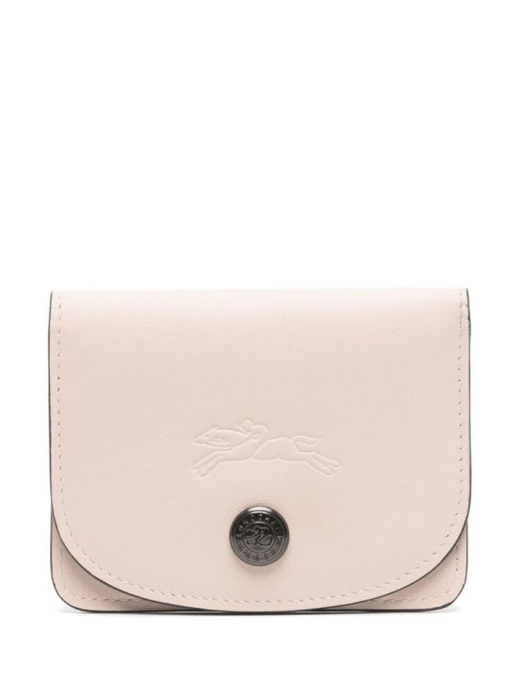 Longchamp Le Pliage Xtra leather card holder - Pink Cover