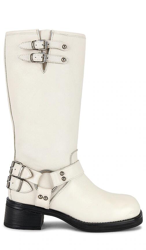 Steve Madden Astor Boot in White Cover