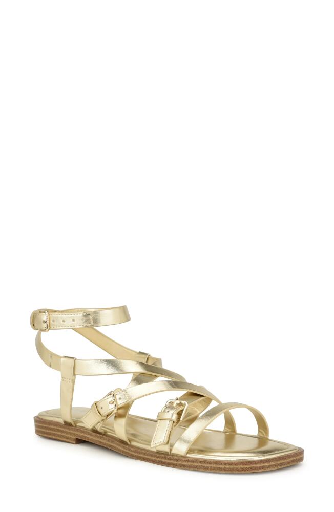 Nine West Rulen Sandal in Gold Cover