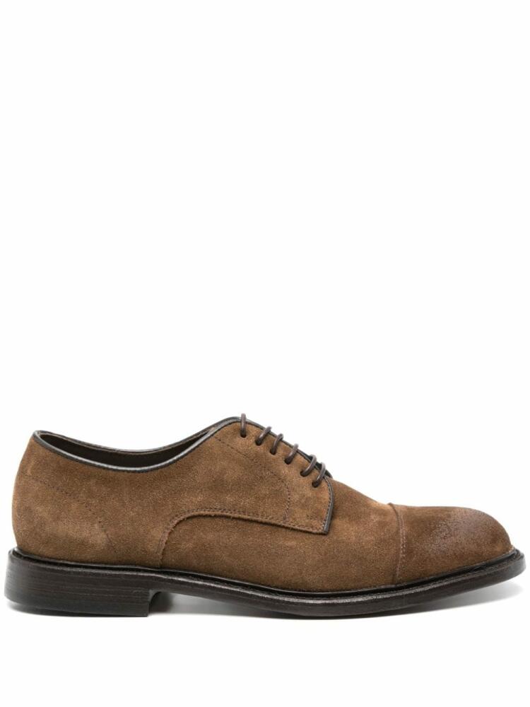 Cenere GB suede oxford shoes - Brown Cover