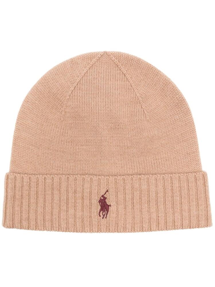 Polo Ralph Lauren Polo Poly-embroidered beanie - Brown Cover