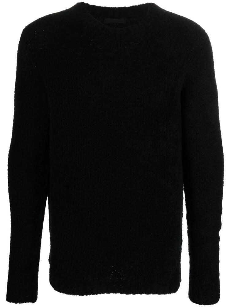 Ten C crew neck knitted sweater - Black Cover