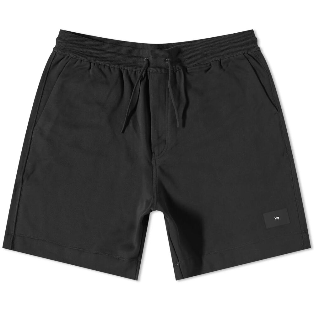 Y-3 Men's Core Logo Sweat Shorts in Black Cover