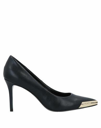 Versace Jeans Couture Woman Pumps Black Soft Leather Cover