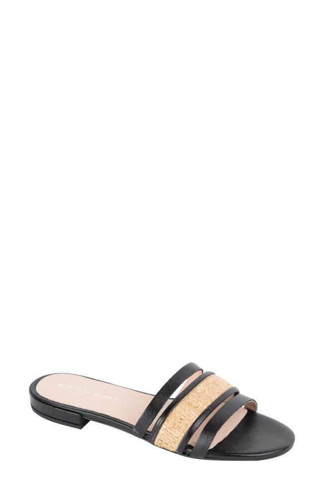 patricia green Amalfi Slide Sandal in Black Cover