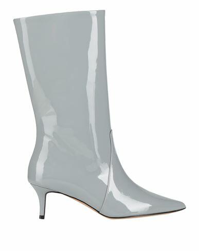 Marc Ellis Woman Boot Light grey Soft Leather Cover