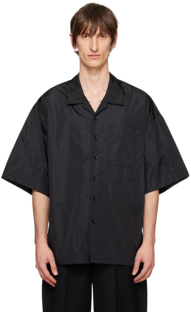 Alexander Wang Black Camp Shirt Cover