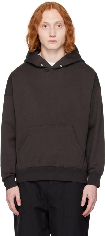 visvim Black Ultimate Jumbo SB Hoodie Cover