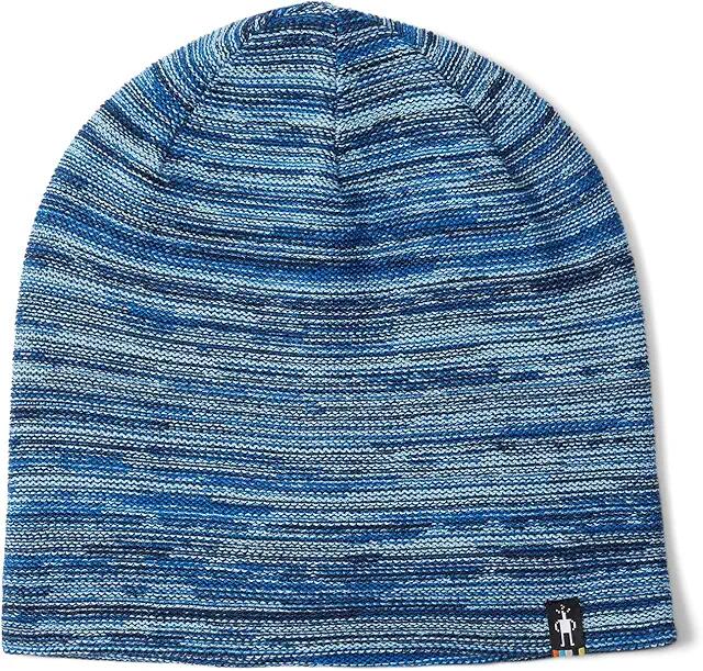 Smartwool Boundary Line Reversible Beanie (Laguna Blue) Beanies Cover