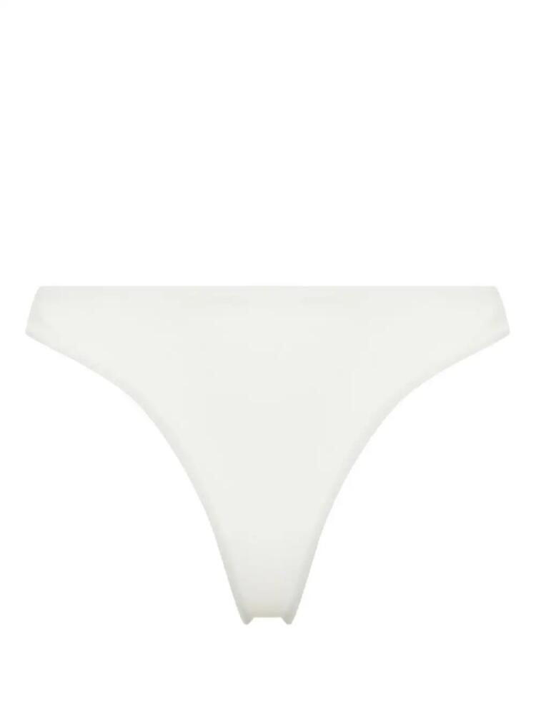 GCDS Couture high-cut bikini bottom - White Cover