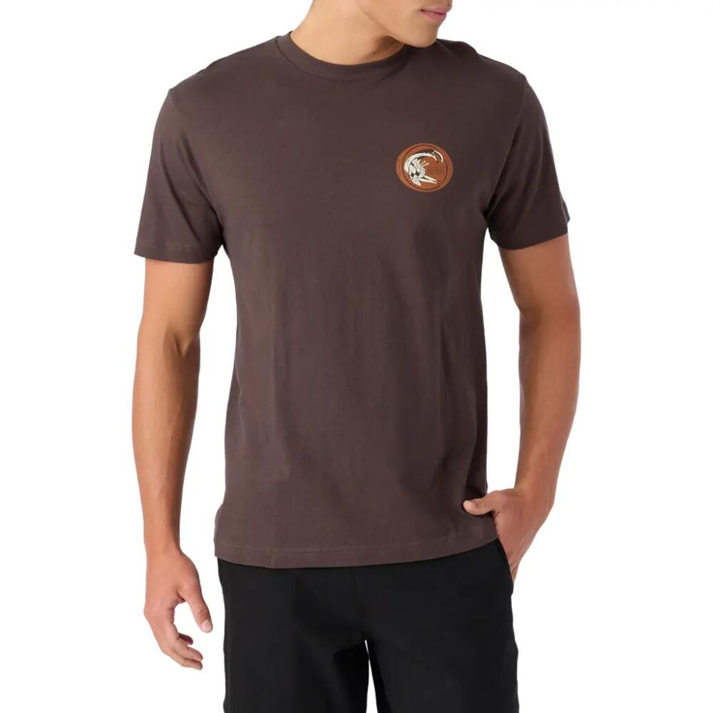 O'Neill Reverbaration Graphic T-Shirt in Seal Brown Cover