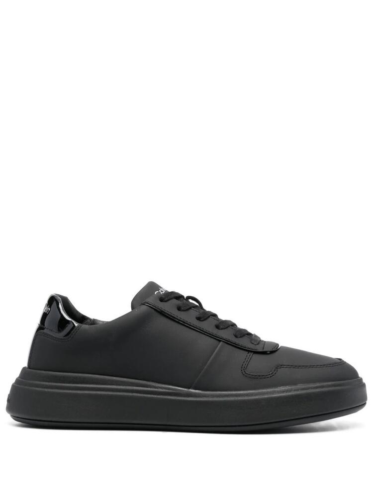 Calvin Klein lace-up low top sneakers - Black Cover