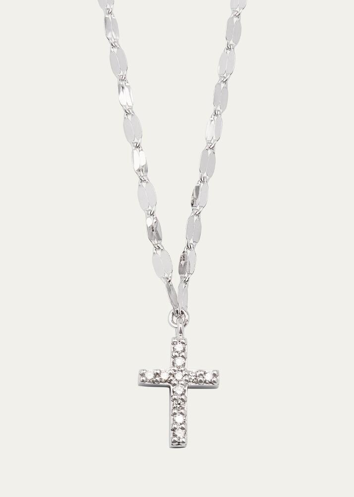 Lana 14K Flawless Mini Cross Pendant Necklace Cover