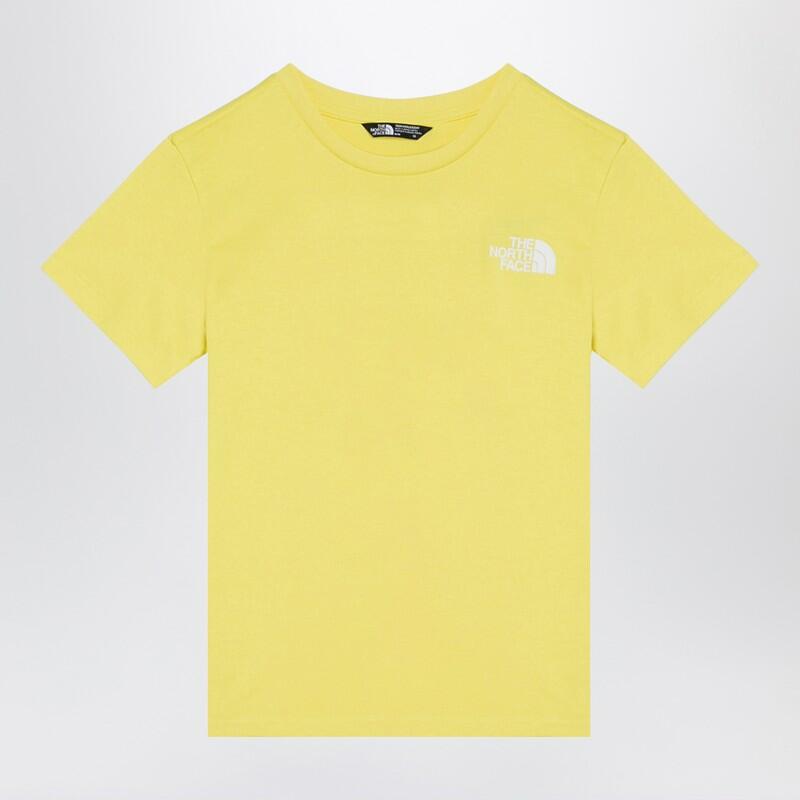 The North Face Yellow cotton blend crew-neck T-shirt with logo Cover