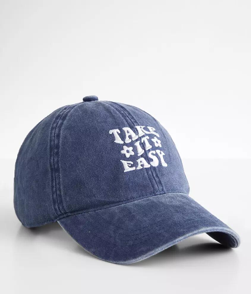 David & Young Take It Easy Washed Dad Hat Cover