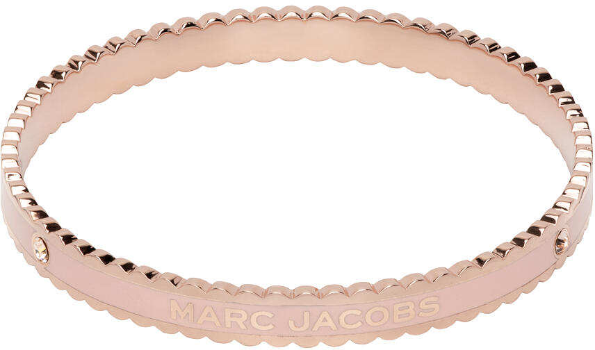 Marc Jacobs Rose Gold 'The Scallop Medallion' Bracelet Cover