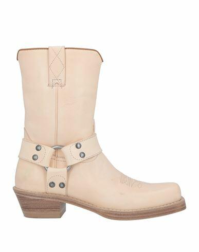 Buttero Woman Ankle boots Apricot Leather Cover