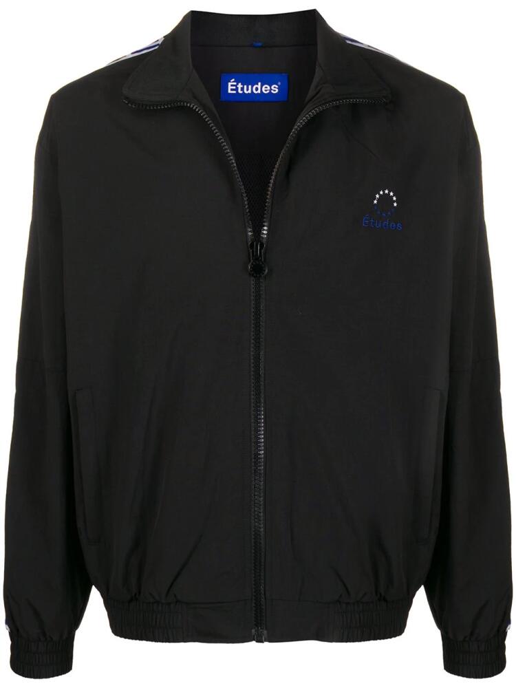 Etudes logo zipped bomber jacket - Black Cover