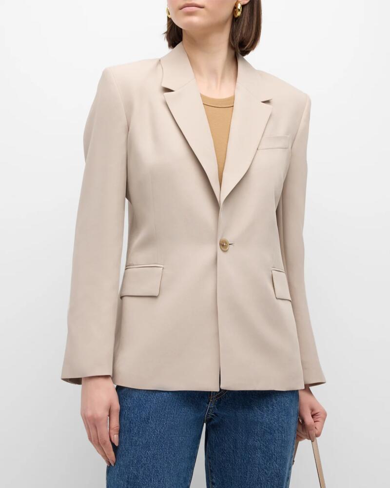 FRAME Single-Breasted Blazer Cover